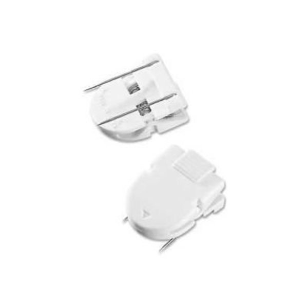 Advantus Advantus® Panel Wall Clips, 40 Sheet Capacity, White, 4/Pack 75300